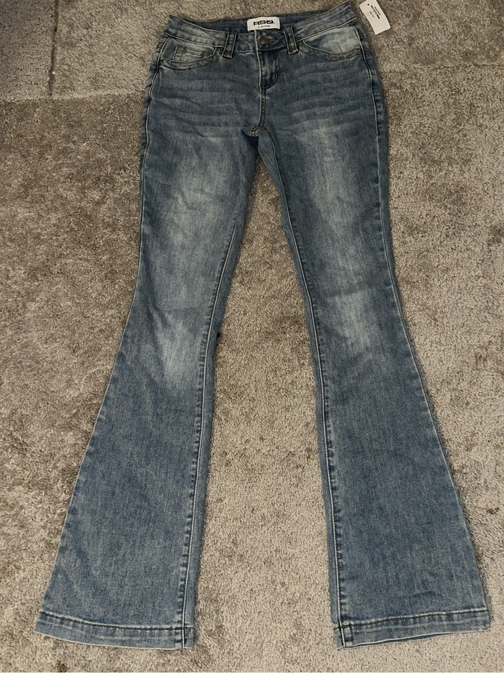 RSQ Medium Wash Flare Jeans